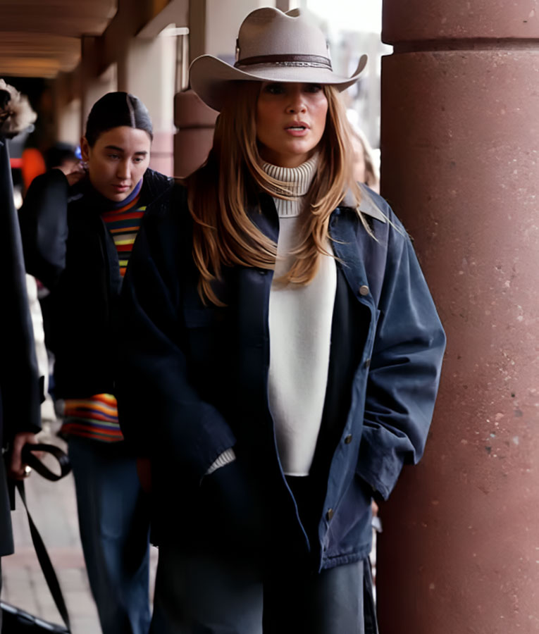 Jennifer Lopez Aspen Denim Jacket