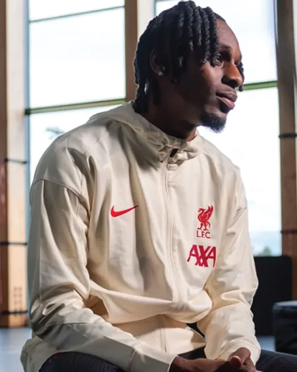 Jeremie Frimpong Nike Liverpool FC Strike Track Jacket