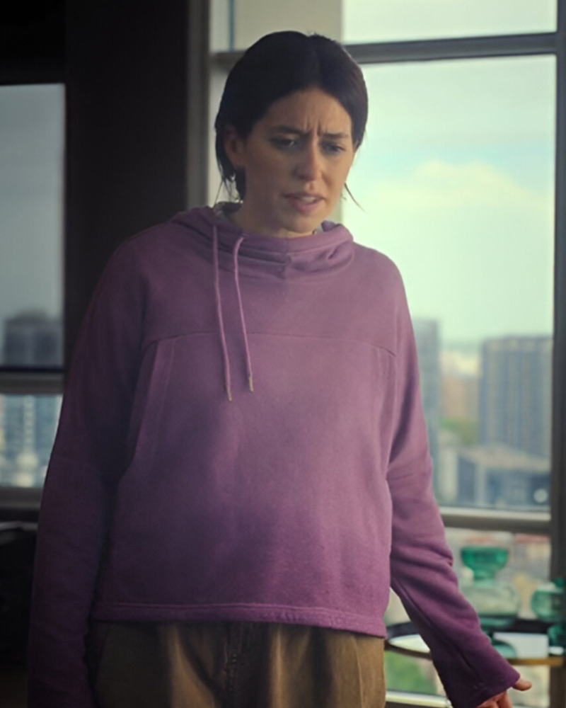 (Un)lucky Sisters 2024 Sofia Morandi Purple Hoodie