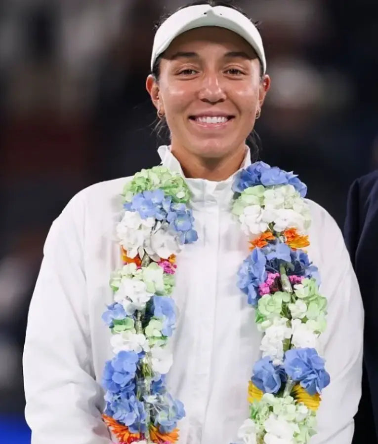 Jessica Pegula 2025 Wuhan Open Final White Jacket