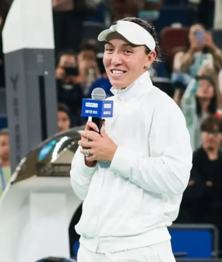 Jessica Pegula 2025 Wuhan Open Final White Jacket