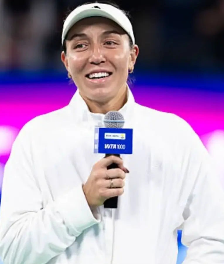 Jessica Pegula 2025 Wuhan Open Final White Jacket
