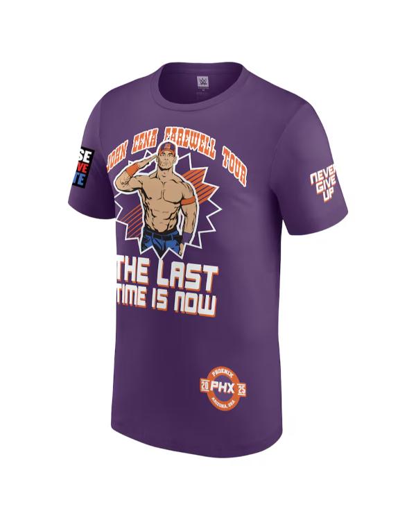 John Cena Monday Night RAW Purple T-Shirt