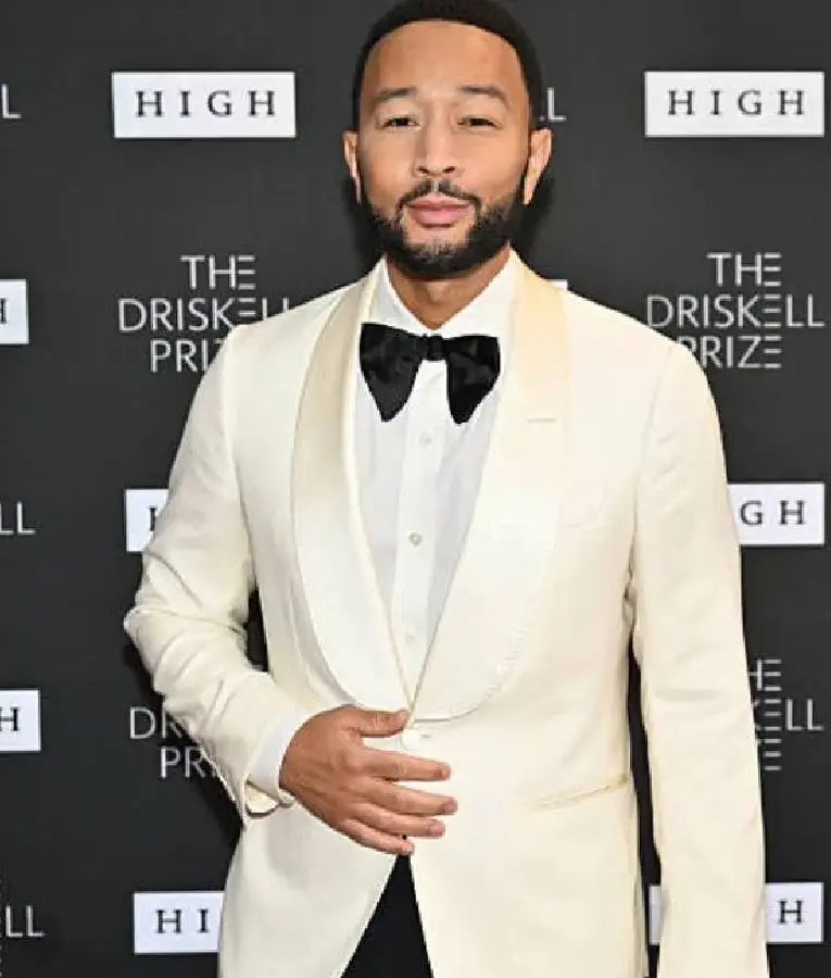 John Legend Get Lifted 20th-Anniversary White Blazer