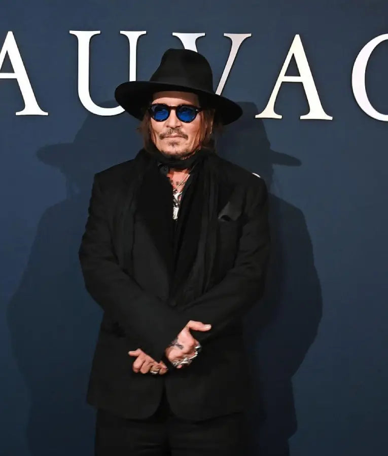 Johnny Depp Sauvage London Pop Up Launch Party Blazer