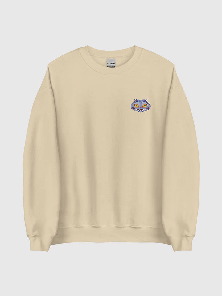 KPop Demon Hunters Derpy Tiger Embroidered Sweatshirt