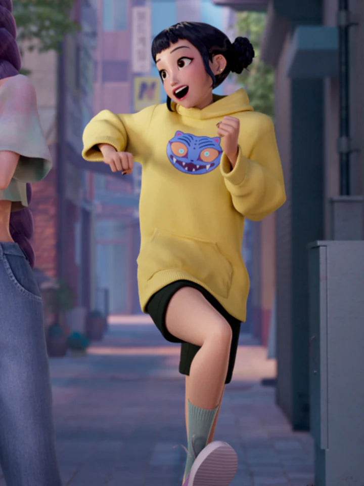 KPop Demon Hunters Derpy Tiger Hoodie