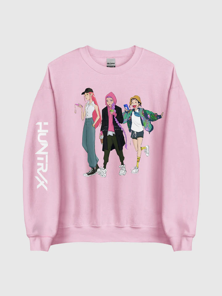 KPop Demon Hunters Off Duty HUNTR/X Sweatshirt
