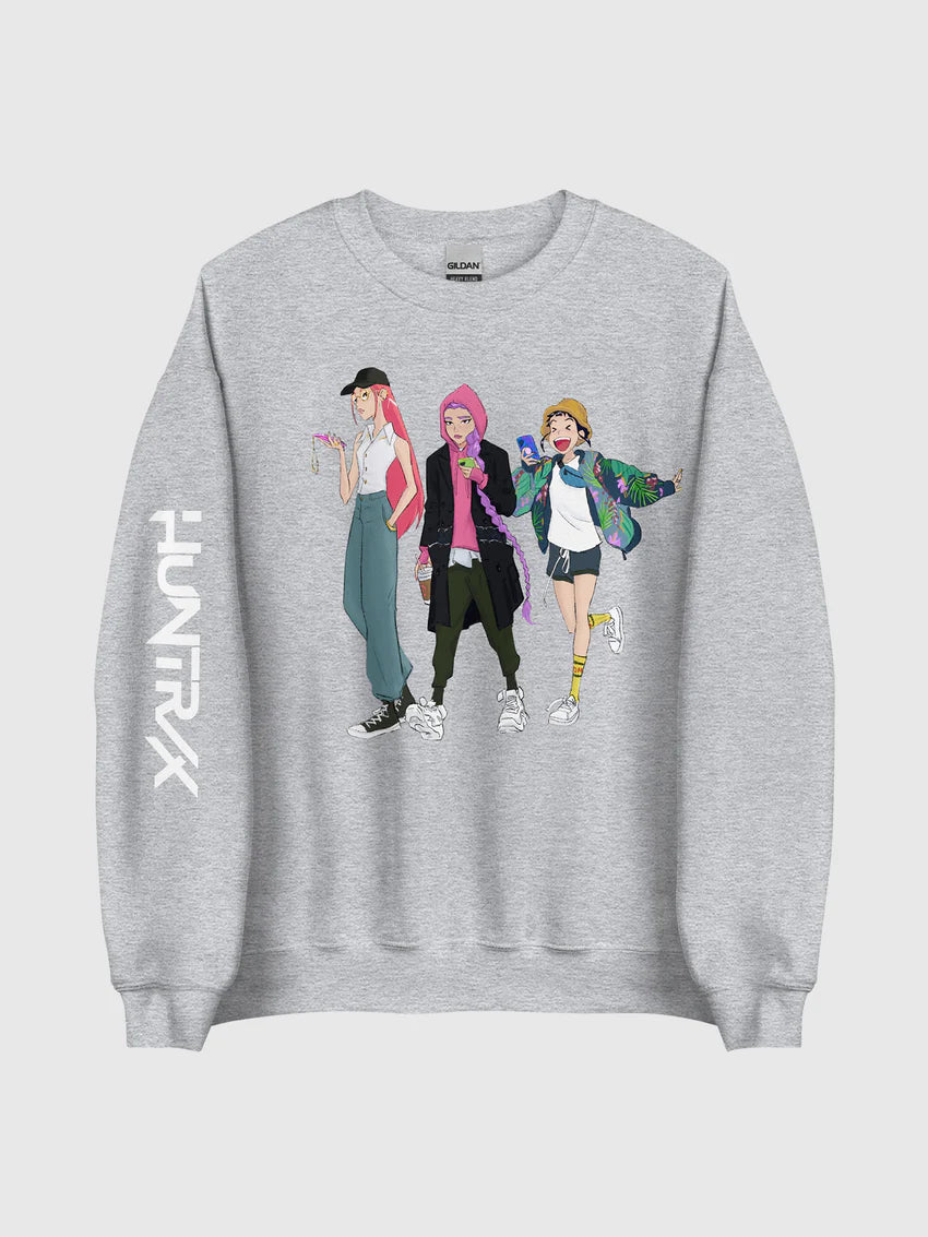 KPop Demon Hunters Off Duty HUNTR/X Sweatshirt