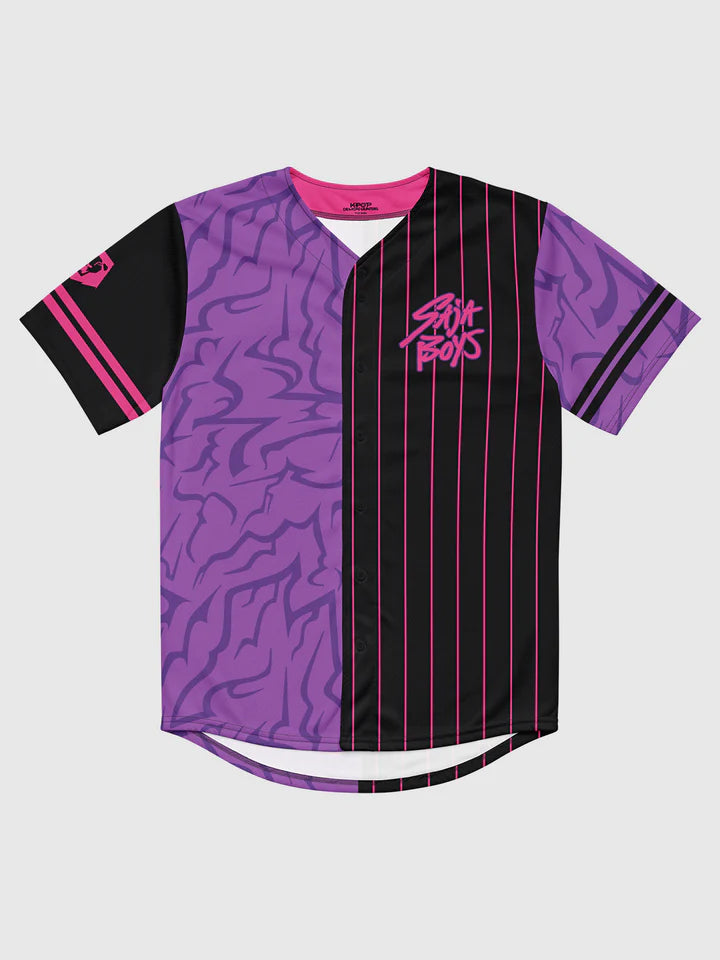 KPop Demon Hunters Saja Boys Baseball Jersey