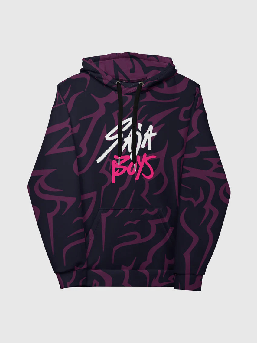 KPop Demon Hunters Saja Boys Demon Patterns Hoodie
