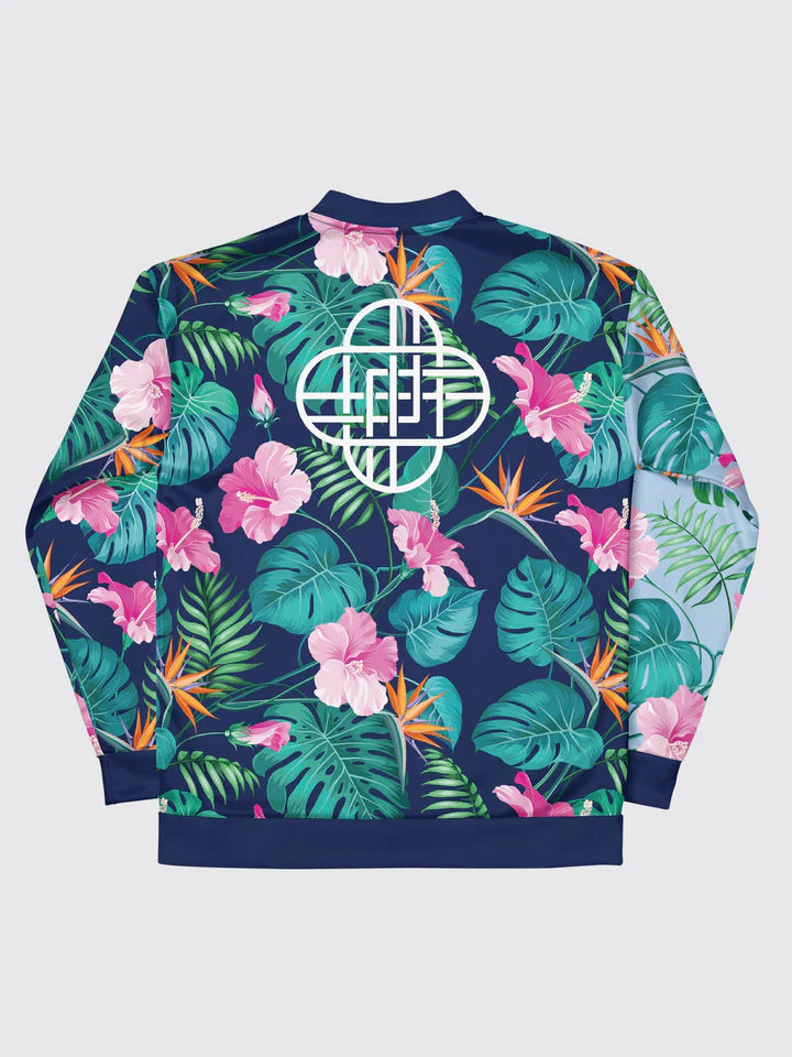 KPop Demon Hunters Zoey's Tropical Bomber Jacket