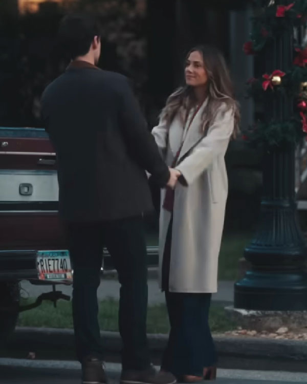 Karen Kingsbury’s the Christmas Ring 2025 Vanessa Mayfield Long Coat