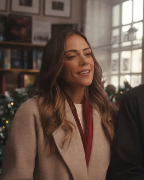 Karen Kingsbury’s the Christmas Ring 2025 Vanessa Mayfield Long Coat