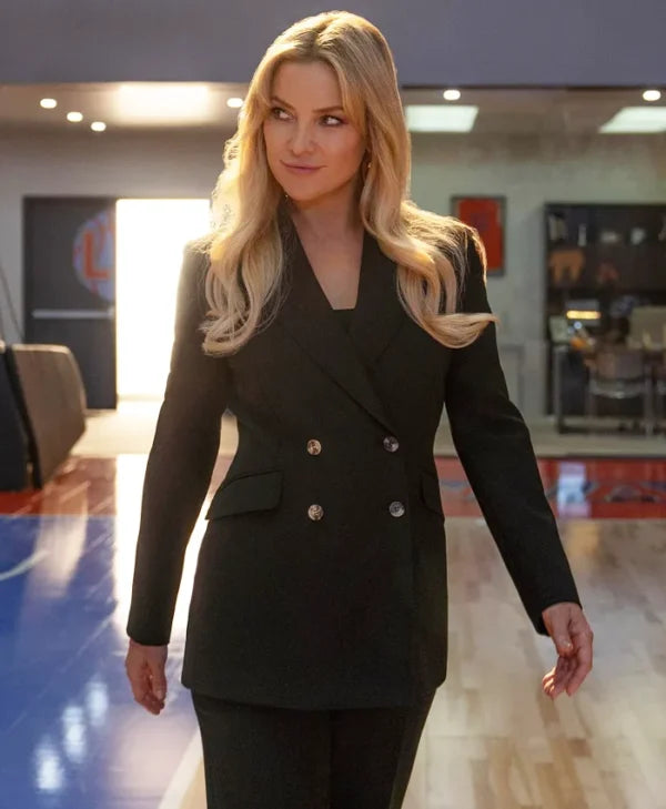 Kate Hudson Running Point S01 Black Blazer