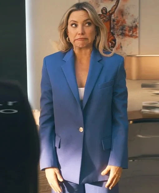 Kate Hudson Running Point S01 Blue Blazer