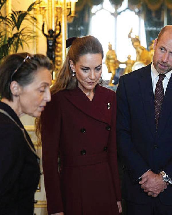 Kate Middleton Burgundy Coat