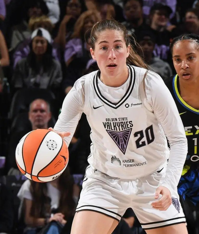 Kate Martin Golden State Valkyries White Jersey