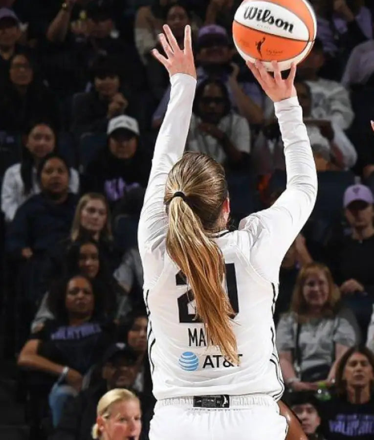 Kate Martin Golden State Valkyries White Jersey