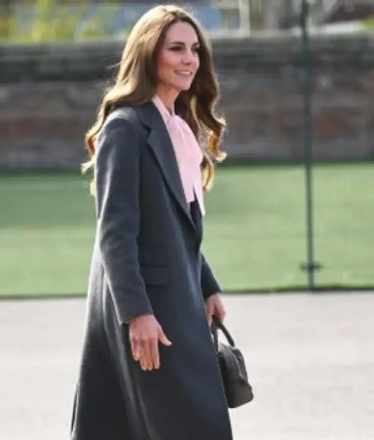 Kate Middleton Churchtown Primary School Long Coat