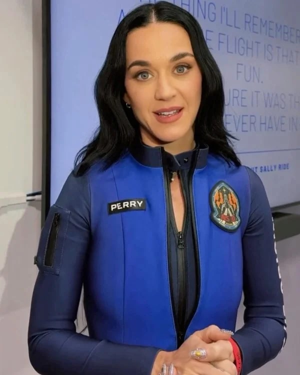 Katy Perry Blue Origin Space Jumpsuit