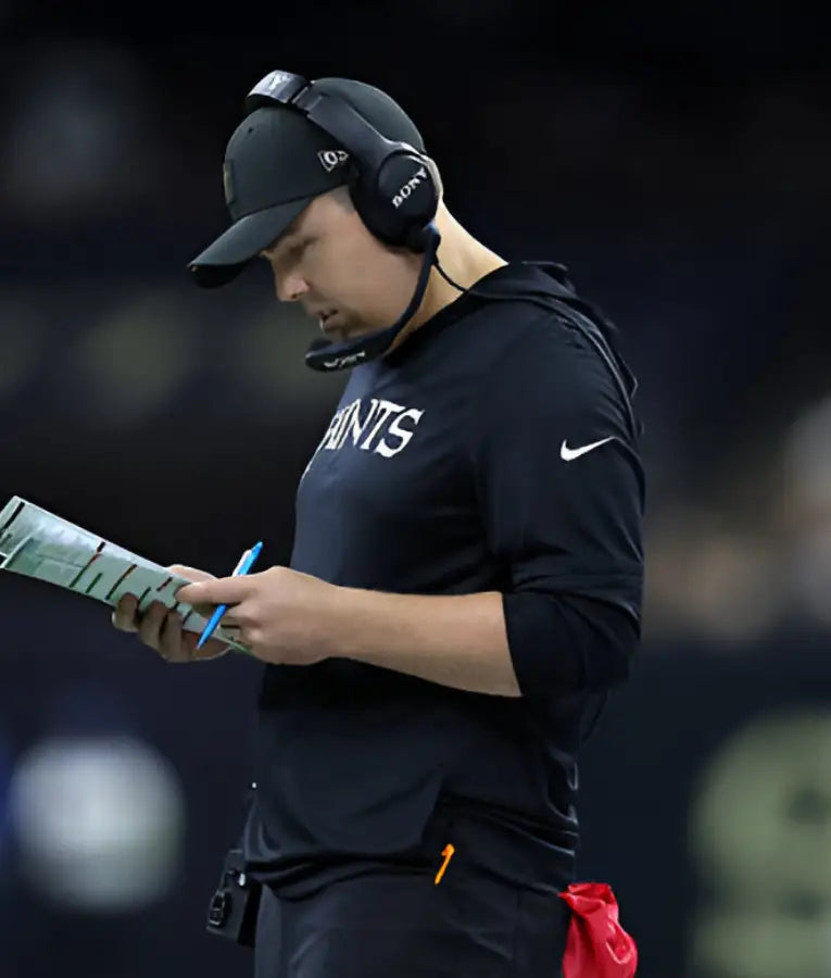 Kellen Moore New Orleans Saints 2025 Black Sweatshirt