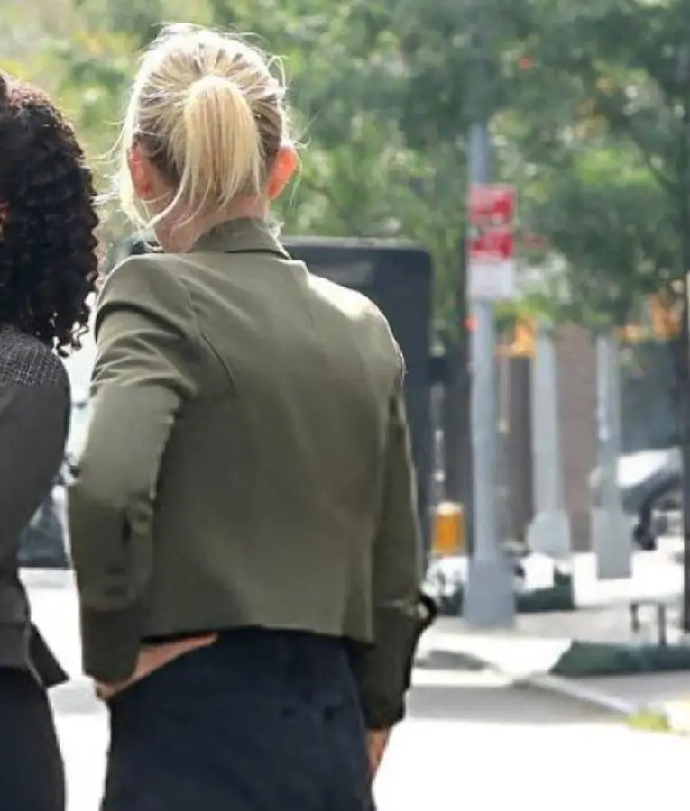 Kelli Giddish Law And Order SVU Cropped Jacket