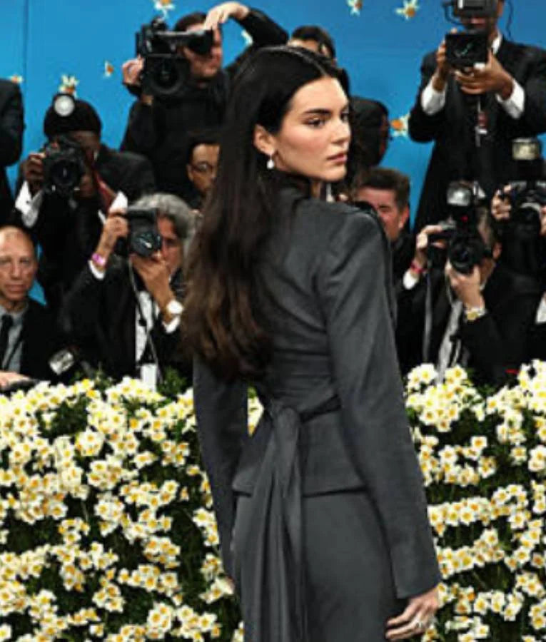 Kendall Jenner Met Gala 2025 Grey Jacket