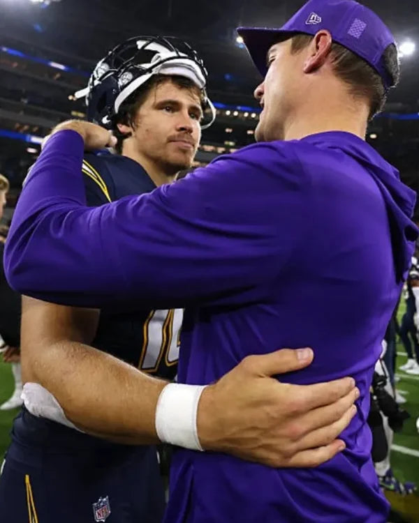 Kevin O’Connell Minnesota Vikings 2025 Purple Hoodie