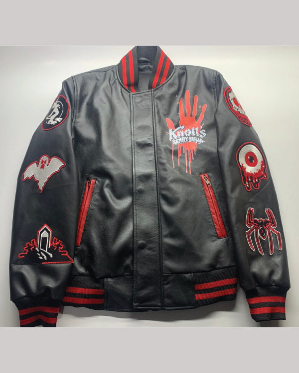 Knott_s-Scary-Farm-Black-Leather-Jacket