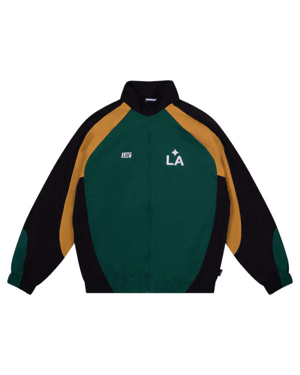 LA Galaxy Live Breathe Futbol Green Roadman Track Jacket