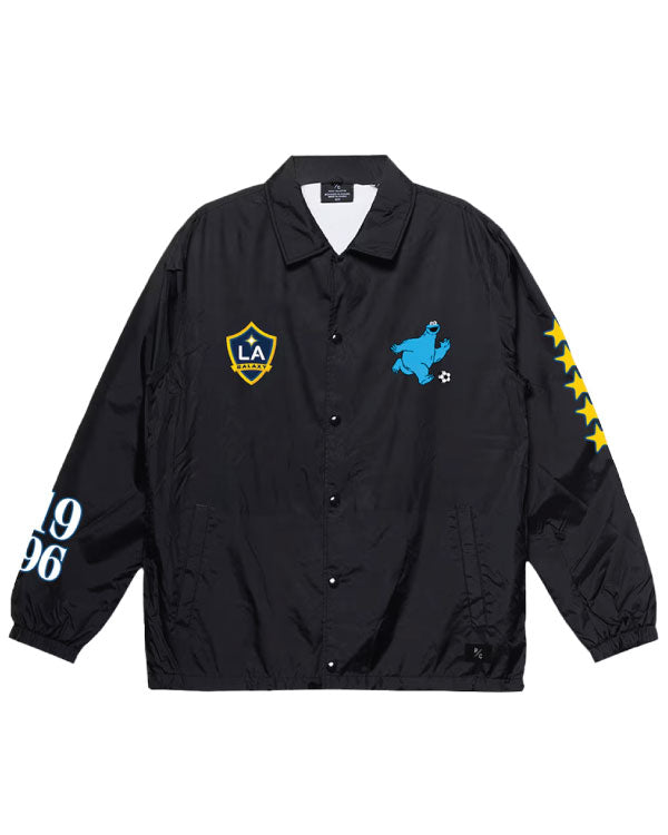 LA Galaxy Peace Collective x Sesame Street Black Coaches Jacket
