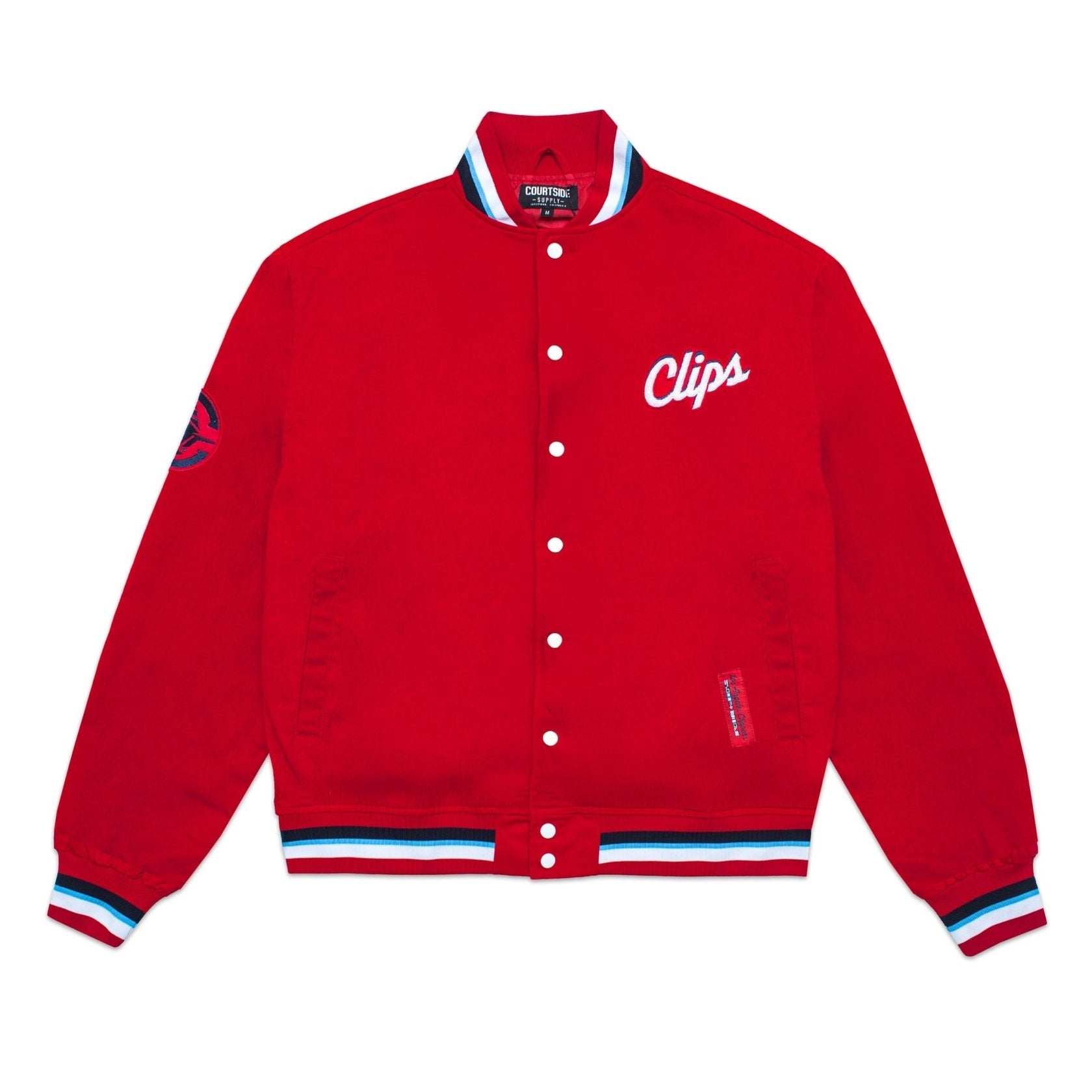 LAClipsTwillRedBomberJackets