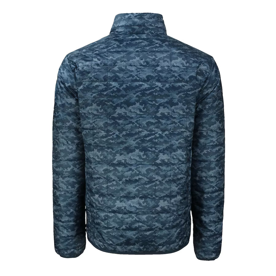 LA Galaxy Cutter & Buck Rainier PrimaLoft® Eco Insulated Printed Hoodie Puffer Jacket