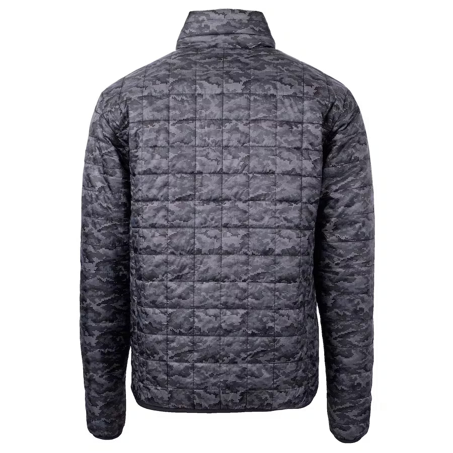 LA Galaxy Cutter & Buck Rainier PrimaLoft® Eco Insulated Printed Hoodie Puffer Jacket