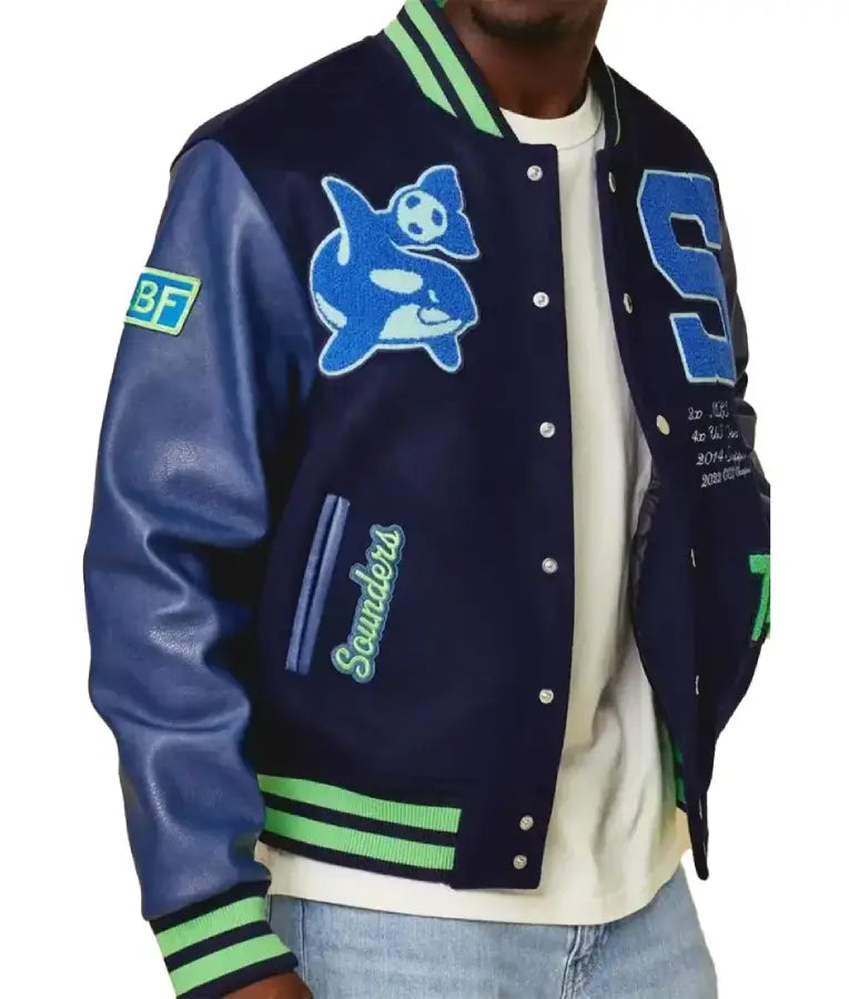 LBF X Seattle Sounders Letterman Jacket