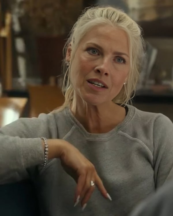 Landman Ali Larter Gray Sweatshirt