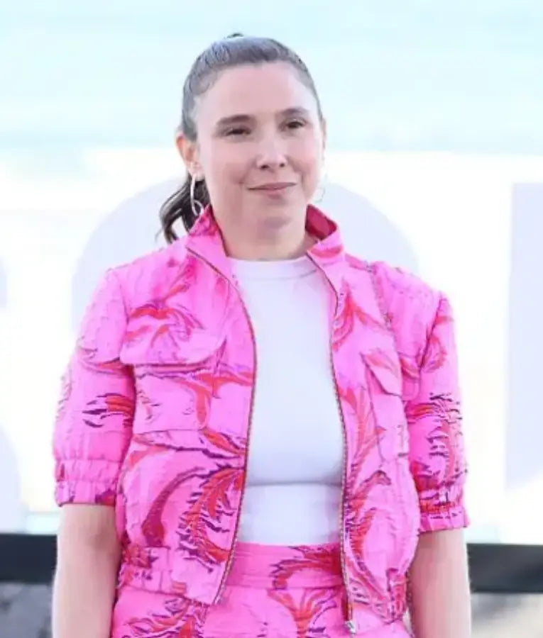 Laura Paredes 73rd San Sebastian International Film Festival Pink Jacket