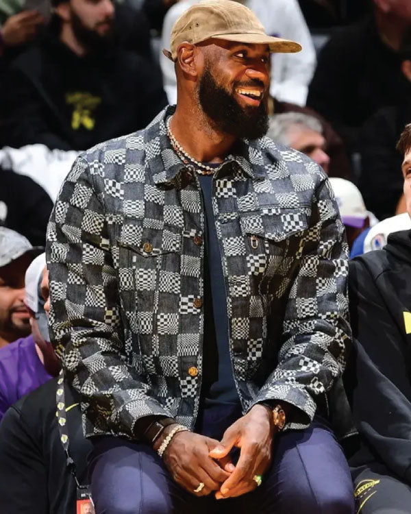 LeBron James San Antonio Spurs VS Los Angeles Lakers Jacket