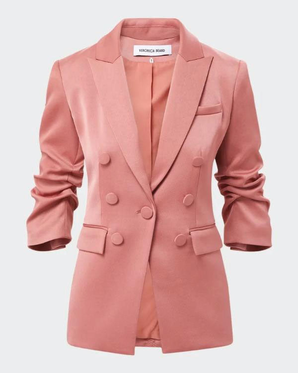 Leanne S01 Leanne Morgan Pink Dickey Jacket
