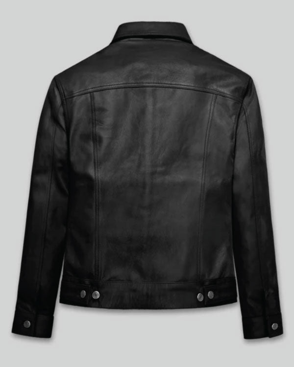 Leather Trucker Jacket