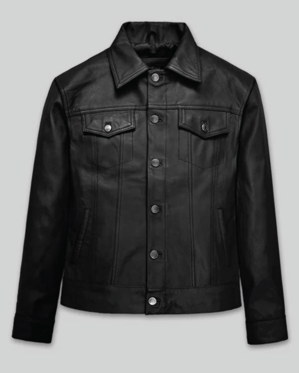 Leather Trucker Jacket