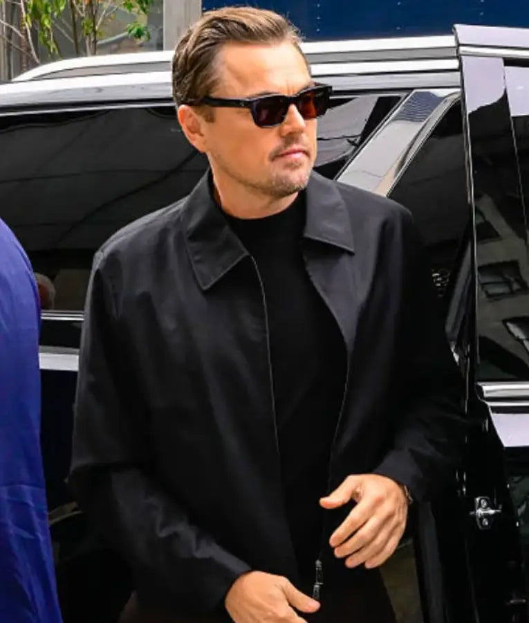 Leonardo DiCaprio NYC 2025 Black Jacket