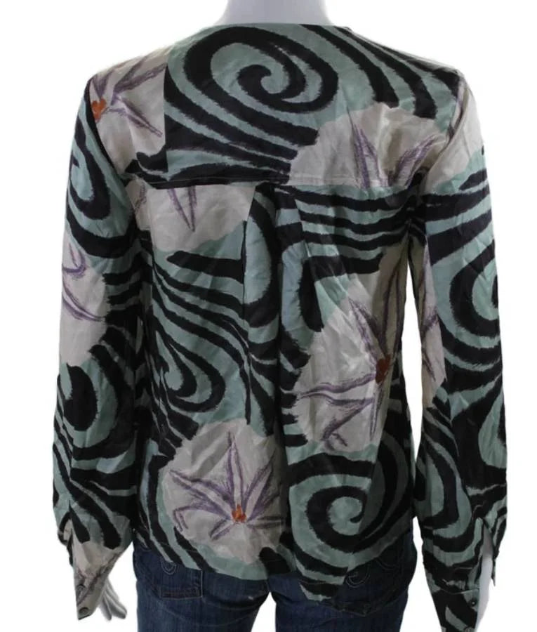 Leverage Redemption S03 Sophie Devereaux Printed Shirt