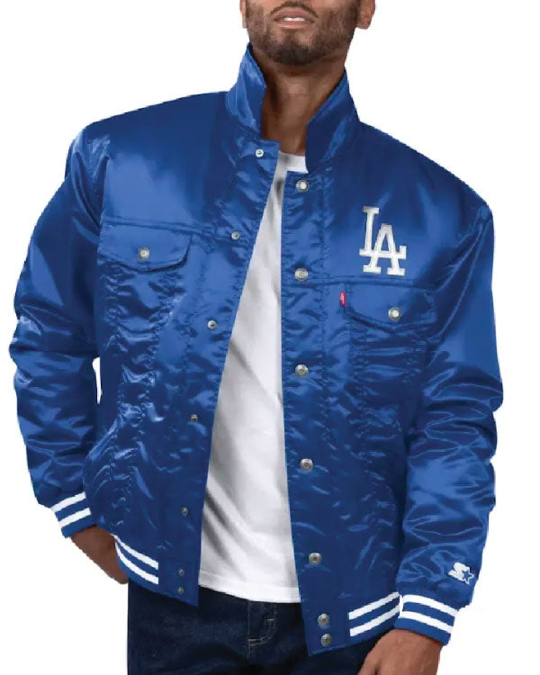 Levis x Starter Los Angeles Dodgers Jacket