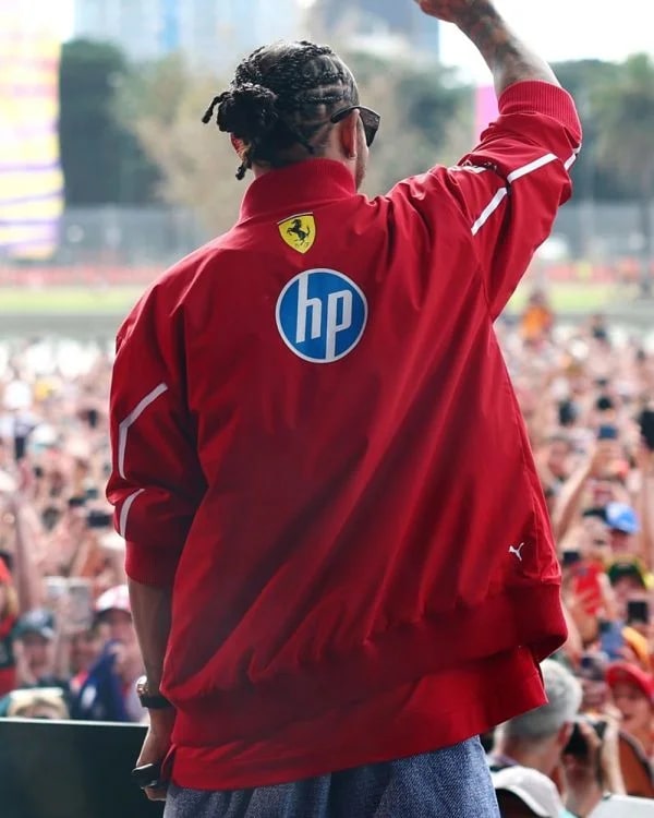 Lewis Hamilton F1 Grand Prix Of Australia Ferrari Jacket