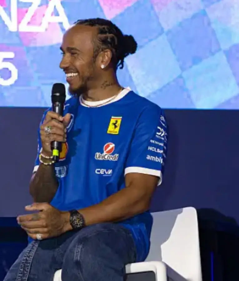 Lewis Hamilton Peroni Nastro Azzurro T-shirt
