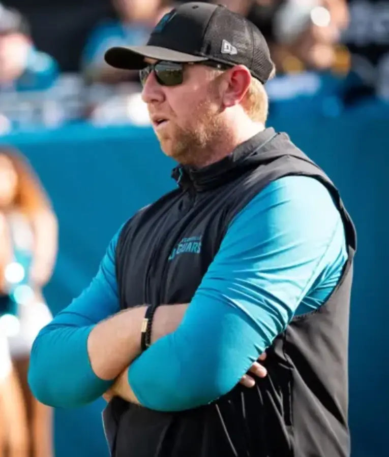 Liam Coen Jacksonville Jaguars Training Camp Vest