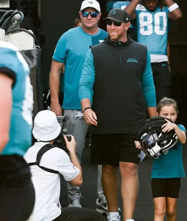 Liam Coen Jacksonville Jaguars Training Camp Vest