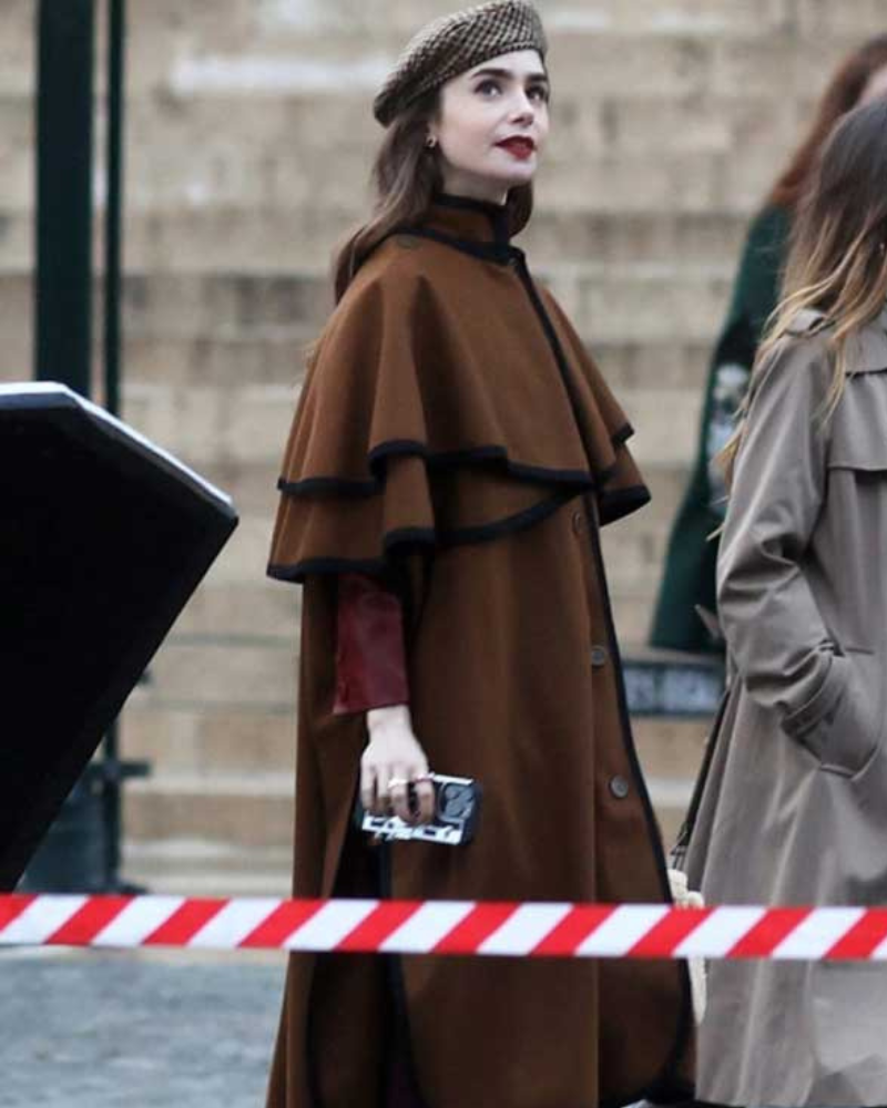 Emily In Paris Season 4 Cape Coat